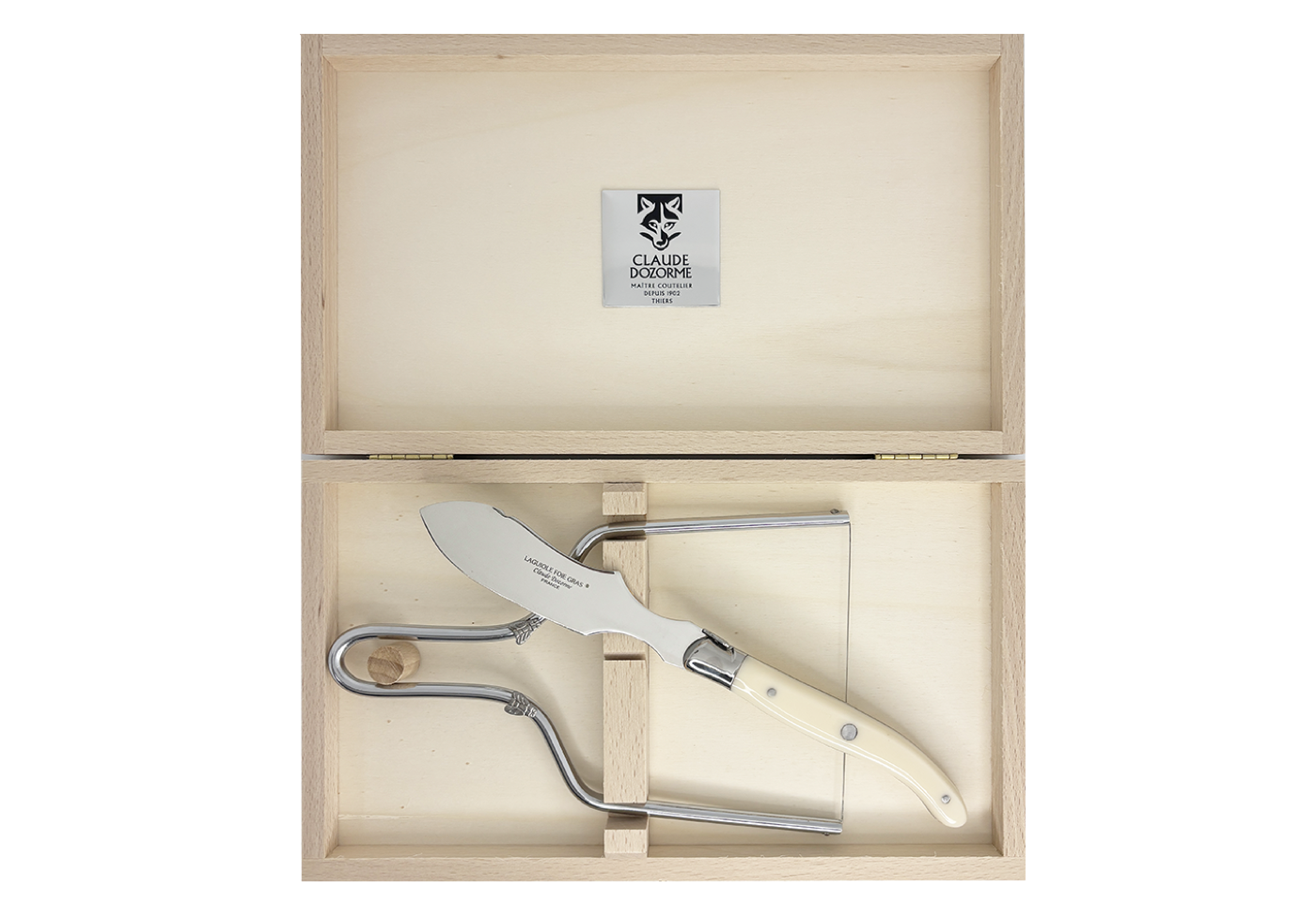 Laguiole 2-piece box – Foie gras set