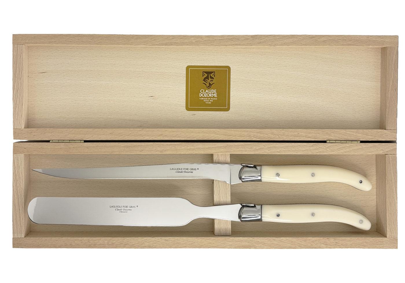 Laguiole 2-piece box – Foie gras set