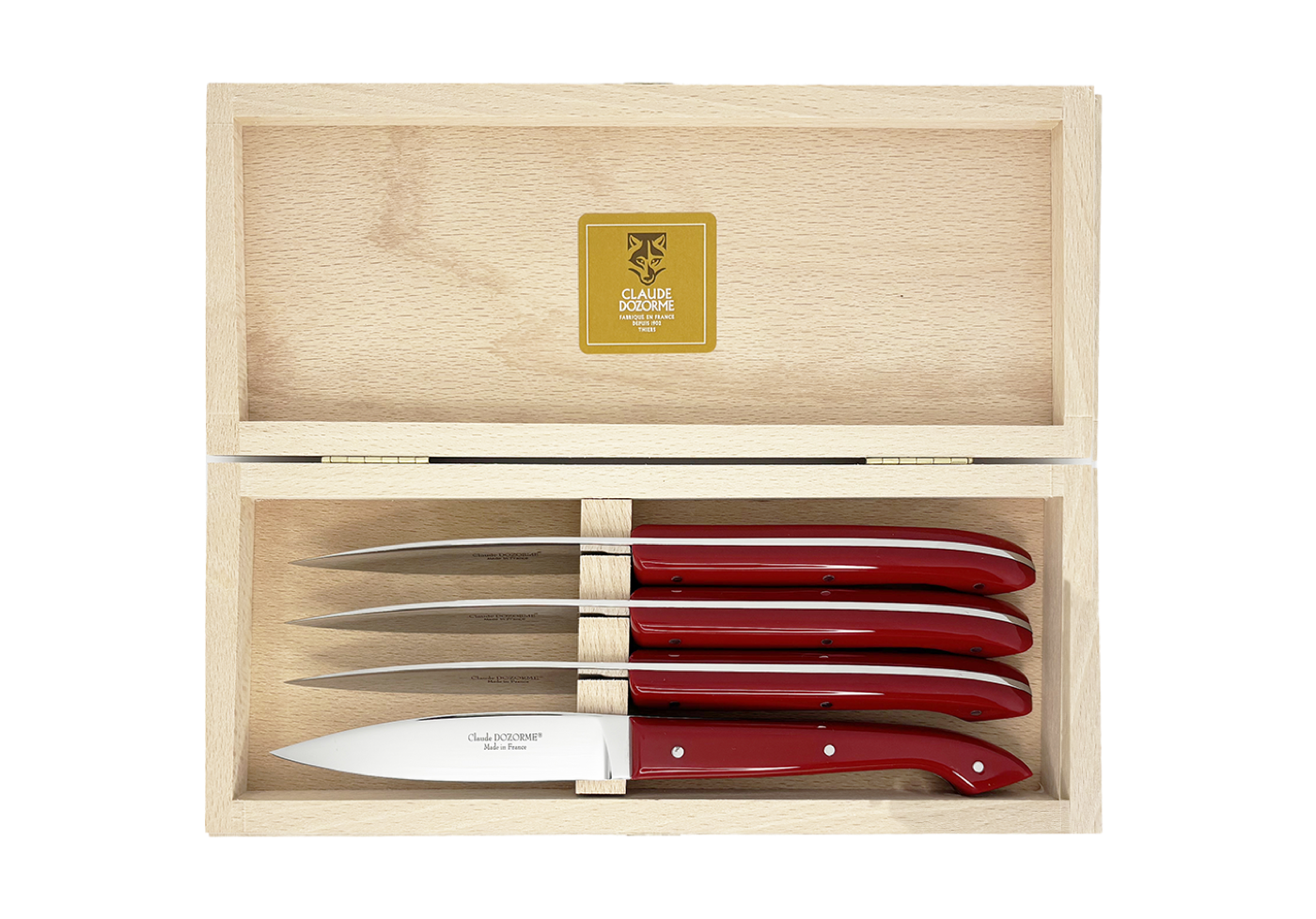 Coffret 4 couteaux – Capucin