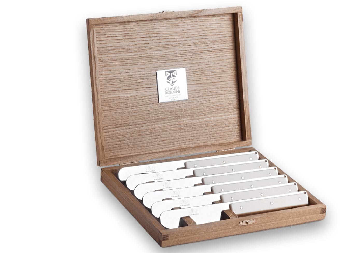 Coffret 6 couteaux lame brillante – Beaumarly