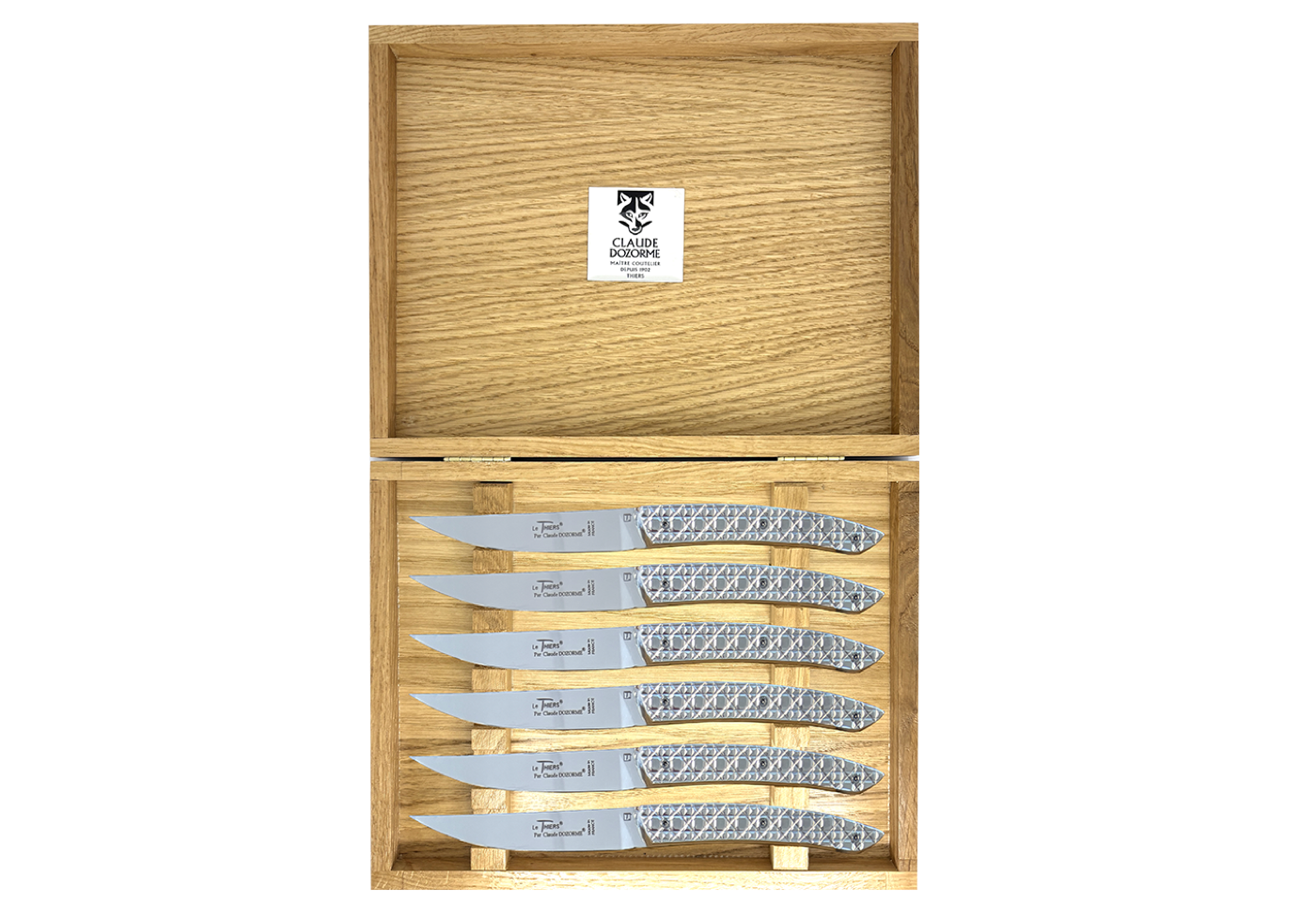Coffret 6 couteaux – Le Thiers® L'Âme Luxe
