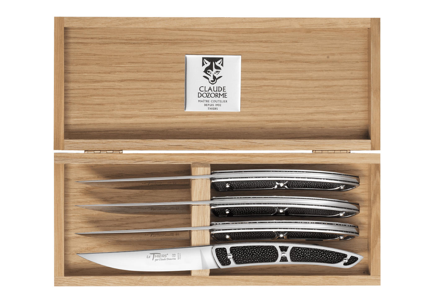 Box of 4 knives – Le Thiers® Shagreen