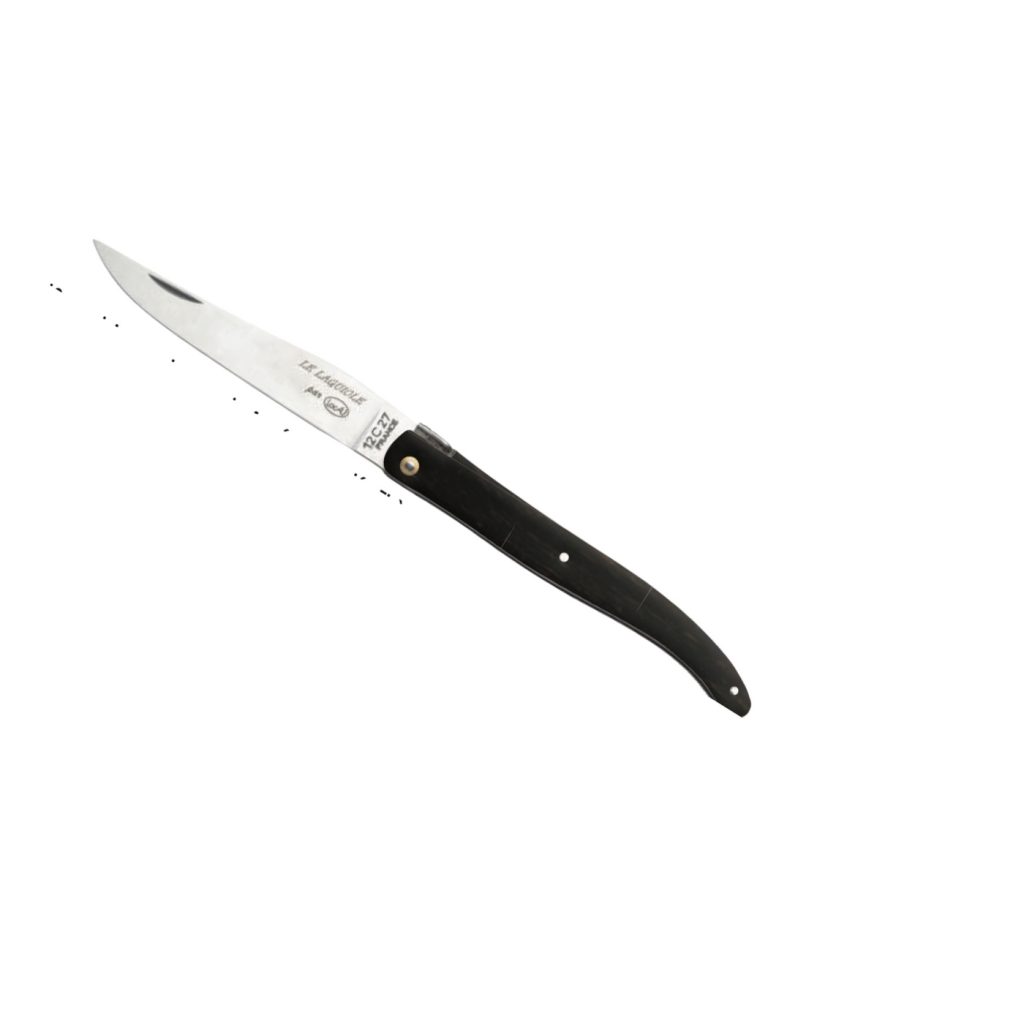 Laguiole 12 cm plein manche, ébène